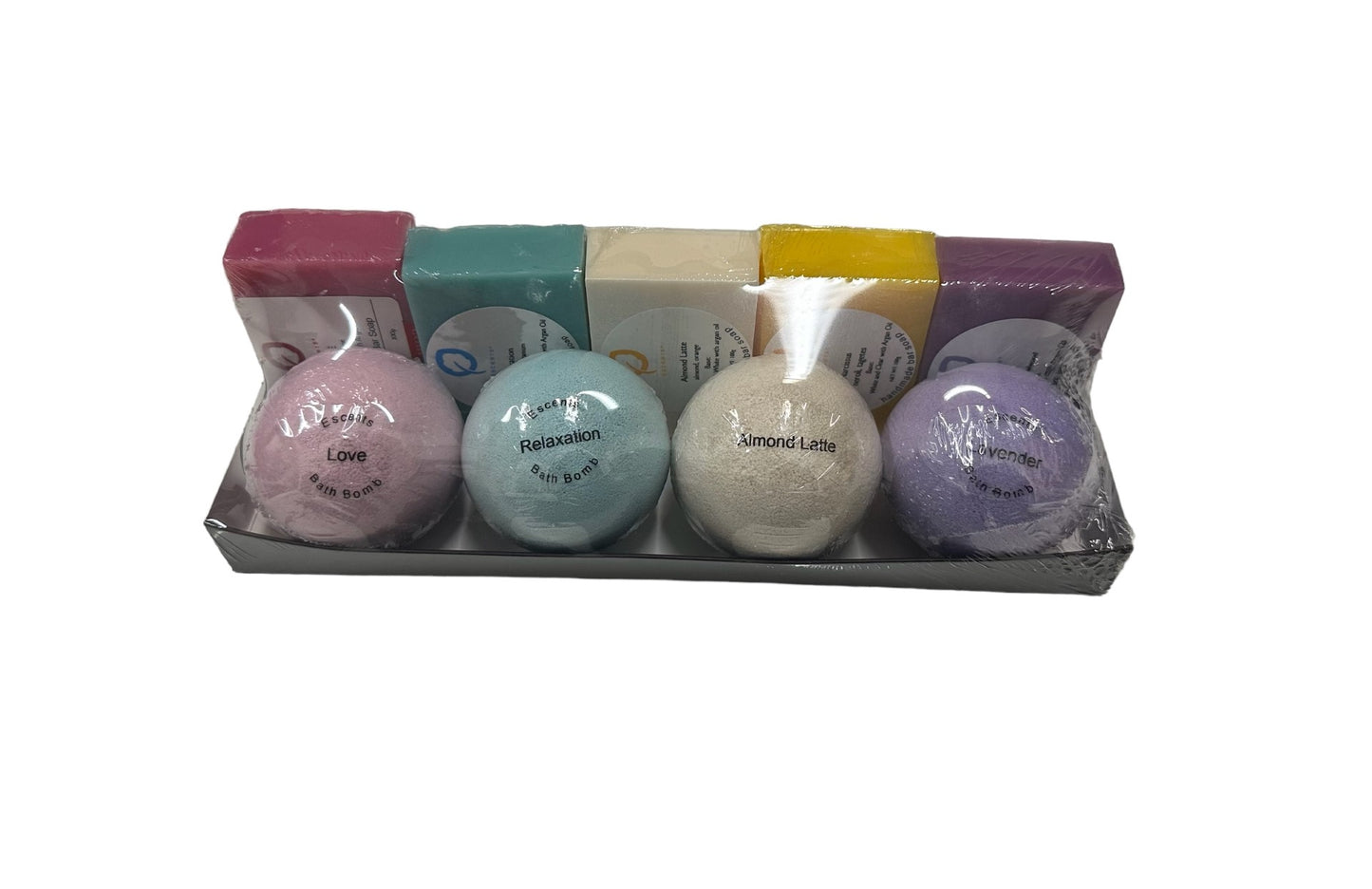 surprise loofah soap set - Escents Aromatherapy