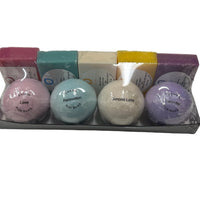 surprise loofah soap set