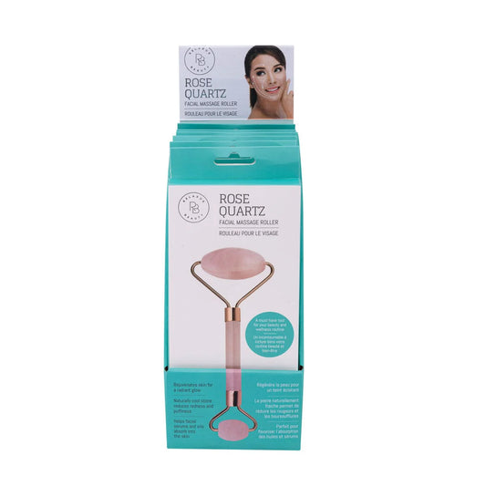 Rose Quartz Facial Roller - Escents Aromatherapy