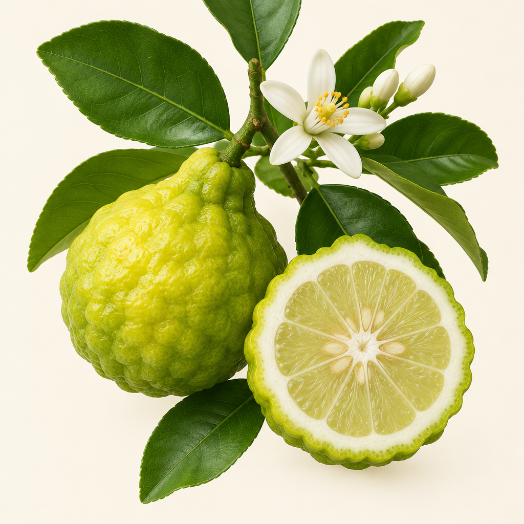 Bergamot fruit and blossoms — Body Butter Stress Relief top note | Escents Aromatherapy