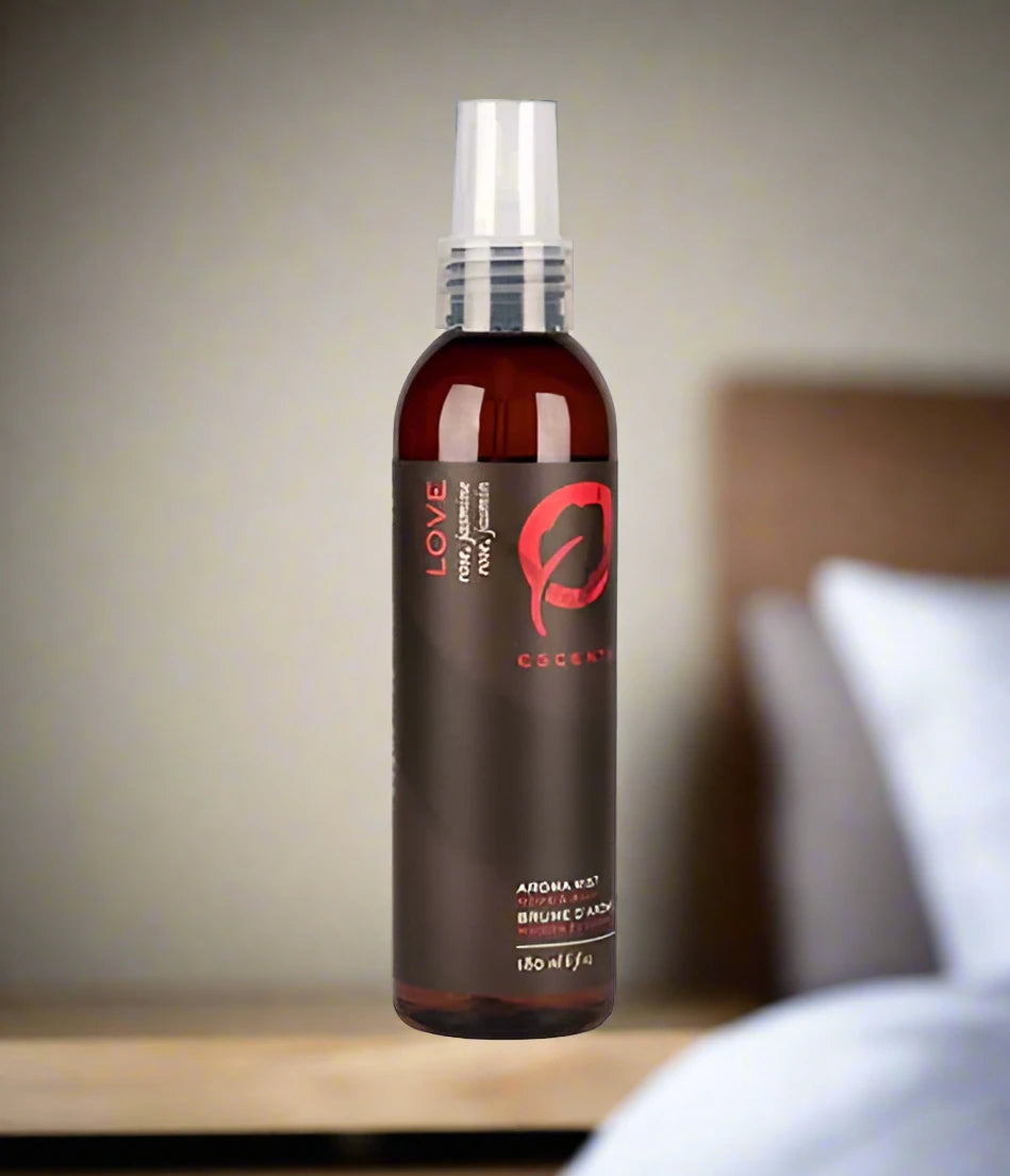 Aroma Mist Love 180ml - Premium Aroma at Home, Room & Body Mist from Escents Aromatherapy - !