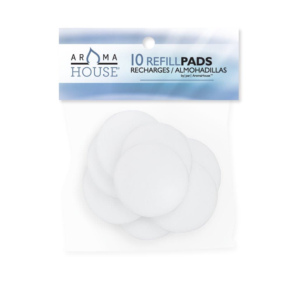 Aromapearl Aromatherapy unscented refill pads 10 count - Premium Aroma at Home & Car, Personal Diffuser from Escents Aromatherapy - !