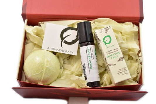 Breathe Easy Roll-On Gift Set - Premium Kit from Escents Aromatherapy Canada - !