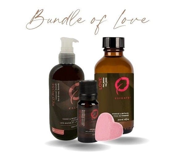 Bundle of Love - Premium Bath & Body, Bath & Shower from Escents Aromatherapy - !