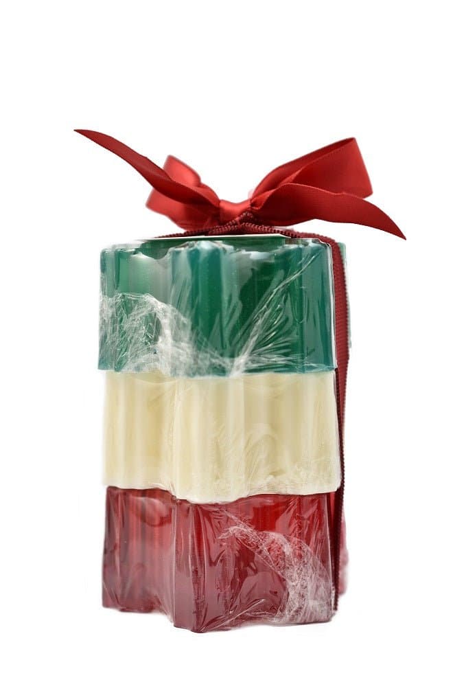Christmas Snowflake Soap Trio Set - Premium Kit from Escents Aromatherapy Canada - !