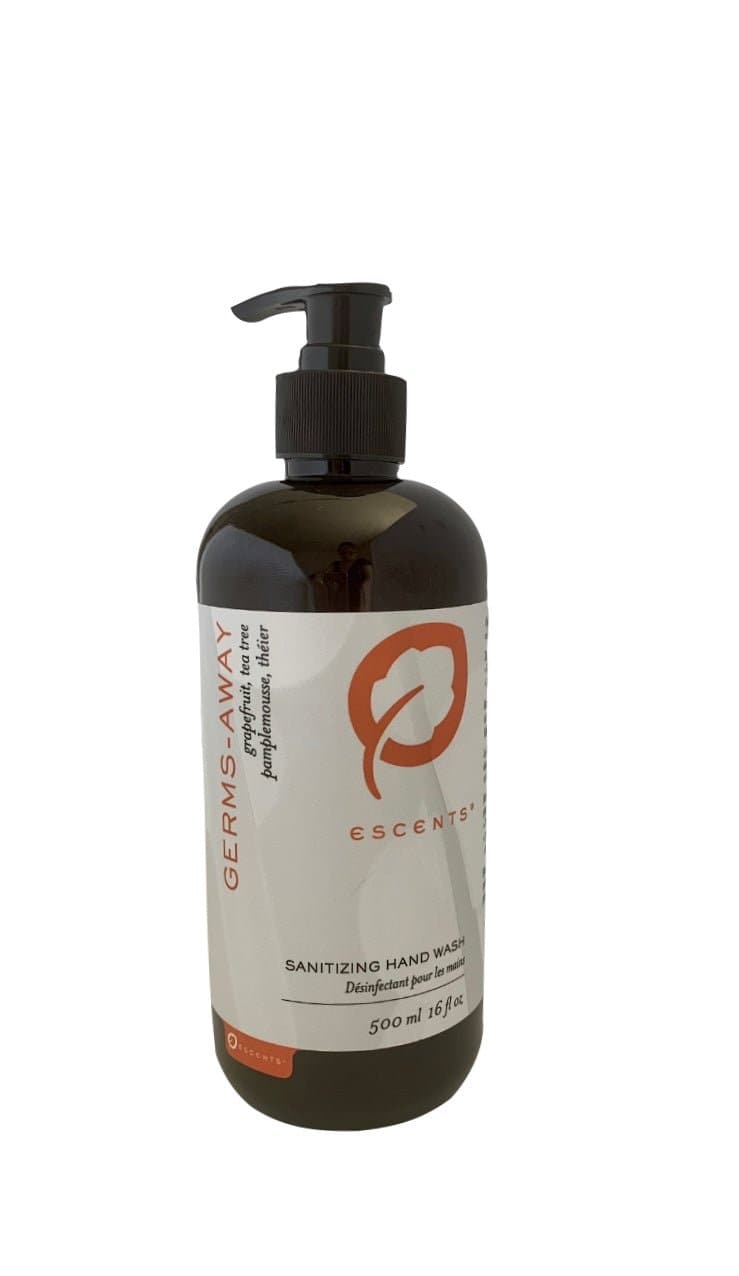 Grapefruit Germs-away Sanitizing Hand Wash - Premium Bath & Body, Bath & Shower, HAND WASH from Escents Aromatherapy Canada - !