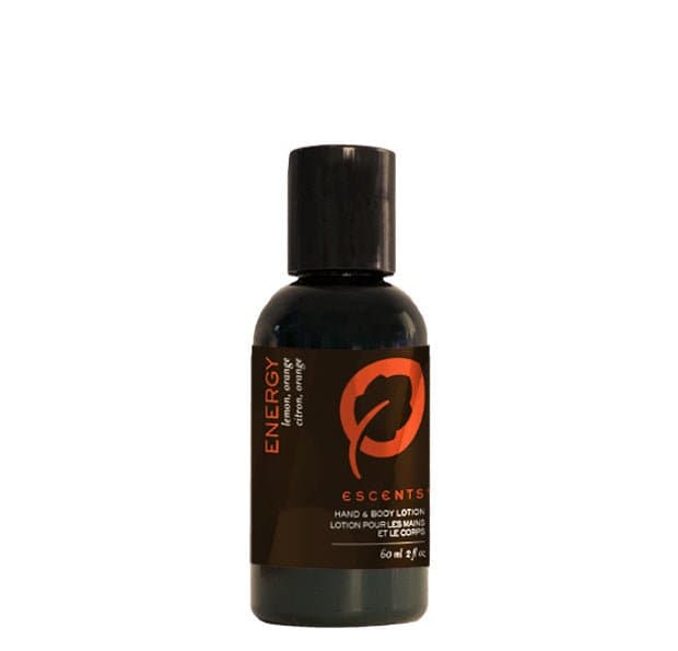 Hand & Body Lotion Energy Travel Size - Premium Bath & Body, body care, body Lotion from Escents Aromatherapy Canada - !