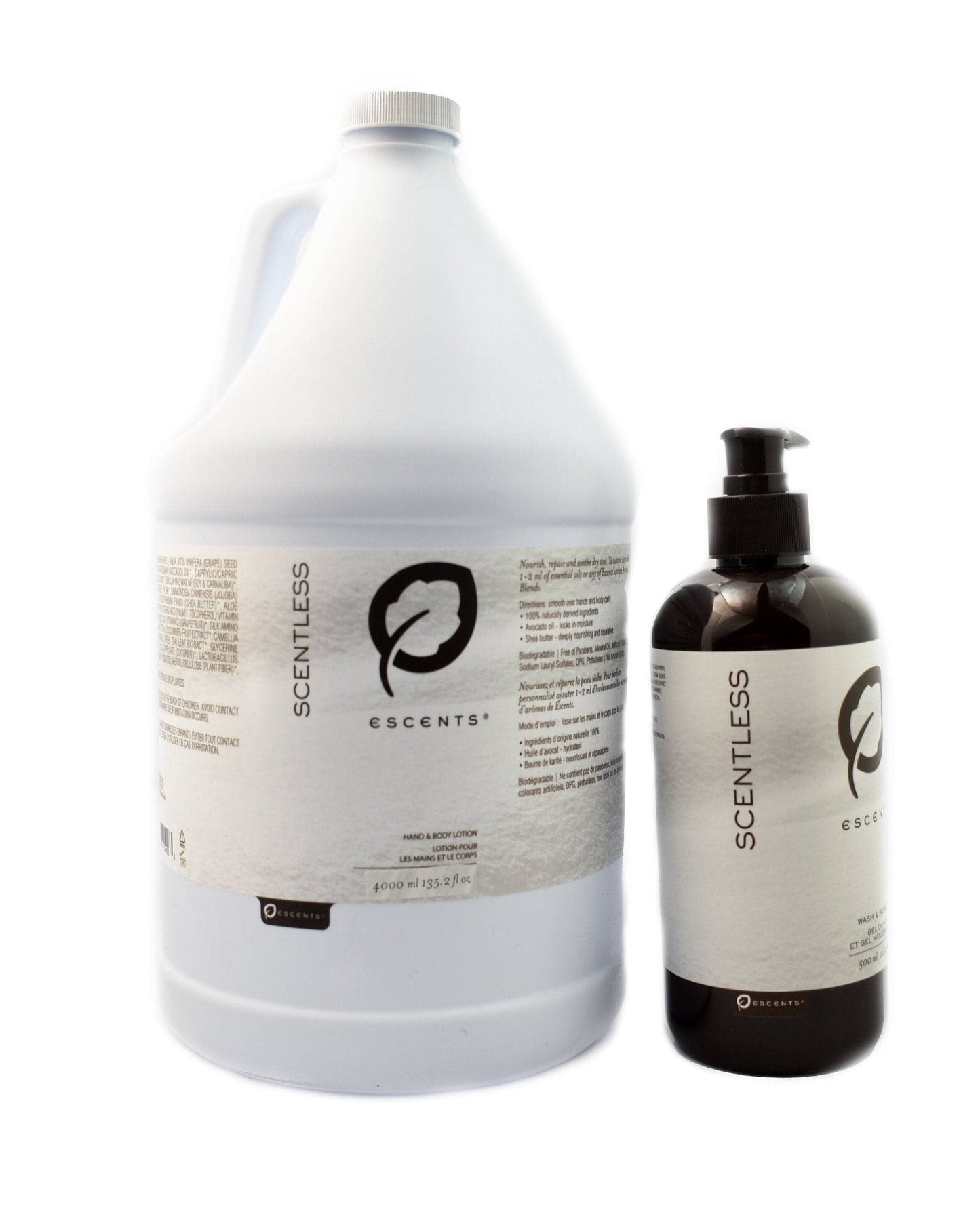 Hand & Body Lotion Scentless - Premium Bath & Body, body care, body Lotion from Escents Aromatherapy Canada - !