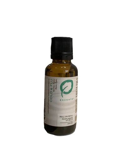 Roll-On Cold & Flu - Premium Natural Wellness, Roll On from Escents Aromatherapy - !