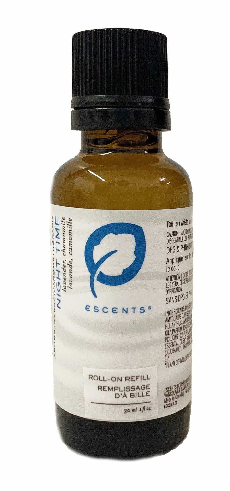 Roll-On Night Time - Premium Natural Wellness, Roll On from Escents Aromatherapy - !