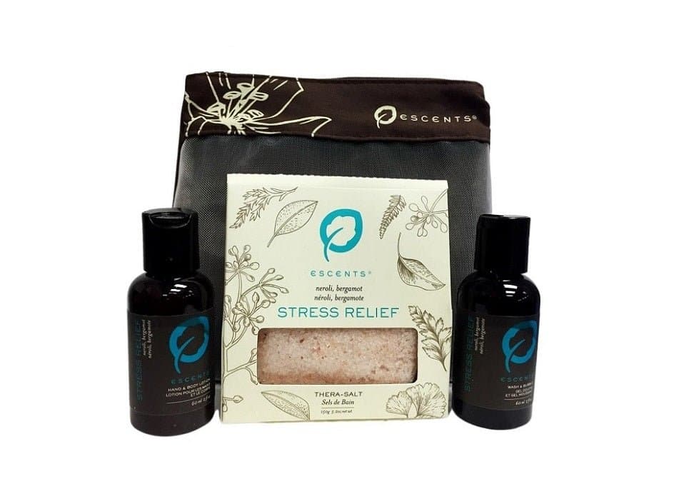 Stress Relief Bath Bundle - Premium Bath & Body, Bath & Shower, BATH SALT from Escents Aromatherapy Canada - !