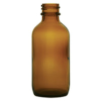 Bottle Amber Glass 100ML with Cap - Escents Aromatherapy