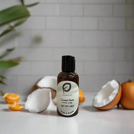 Available in All Fragrances 60ml Wash & Bubble! - Escents Aromatherapy