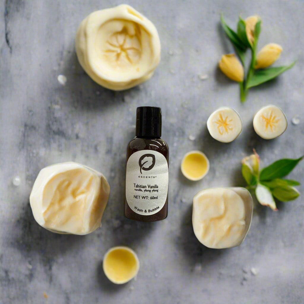 Available in All Fragrances 60ml Wash & Bubble! - Escents Aromatherapy