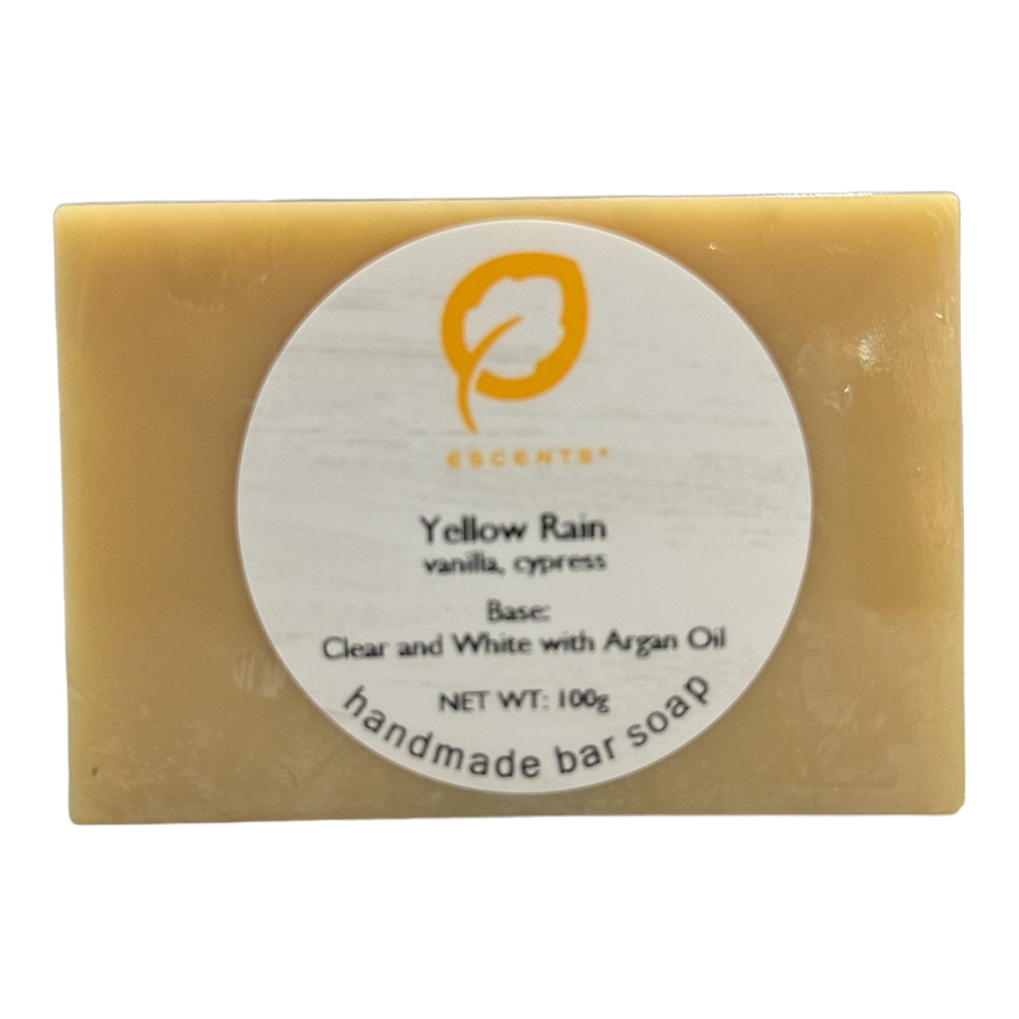 Soap - Yellow Rain - Escents Aromatherapy