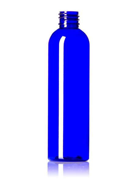 4 oz cobalt blue PET PLASTIC bullet round