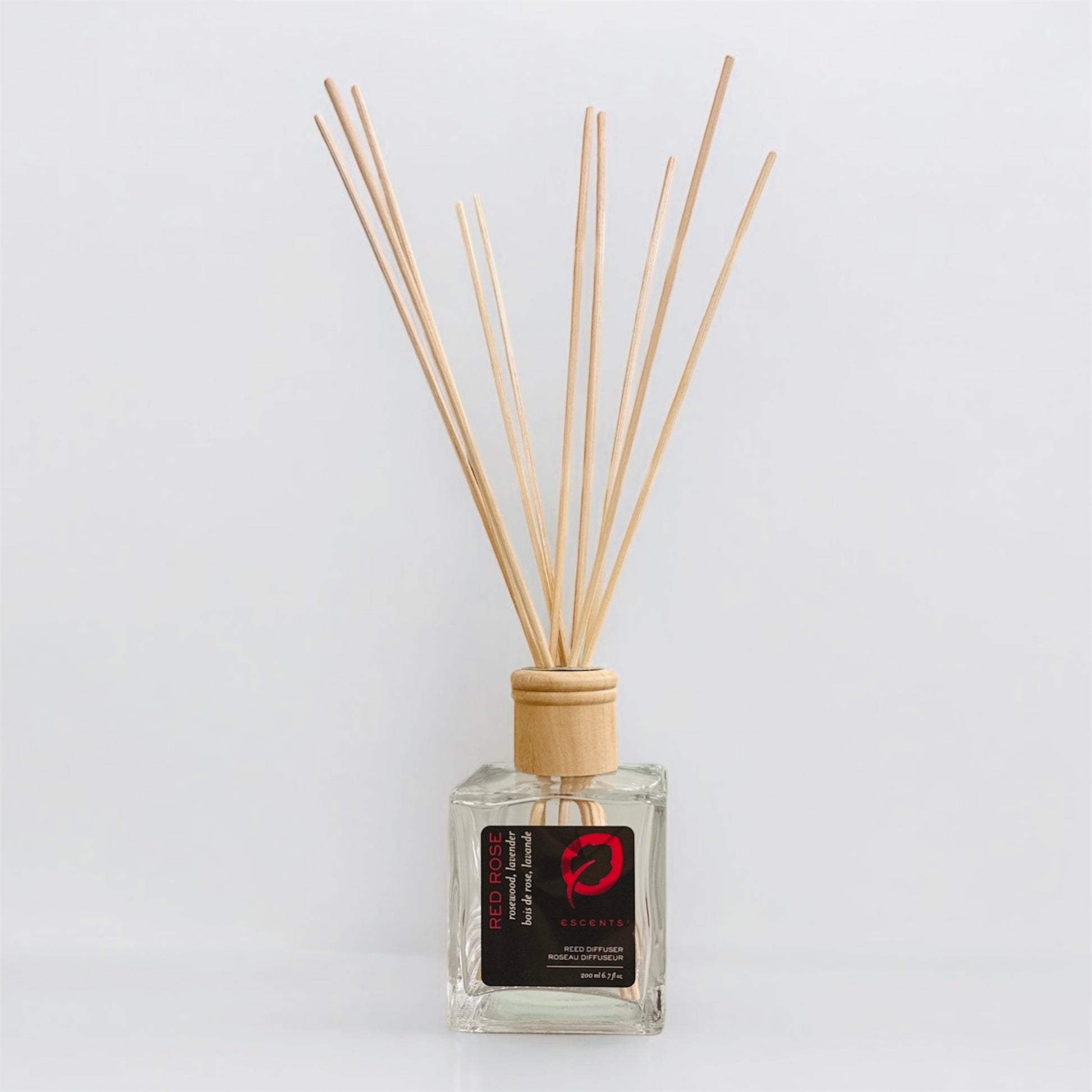 Reed Diffuser - Red Rose - Escents Aromatherapy