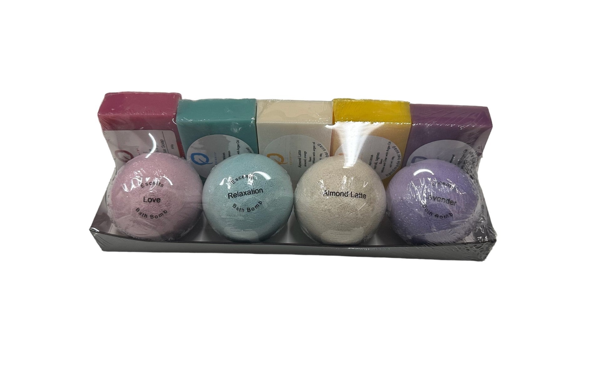 surprise loofah soap set - Escents Aromatherapy