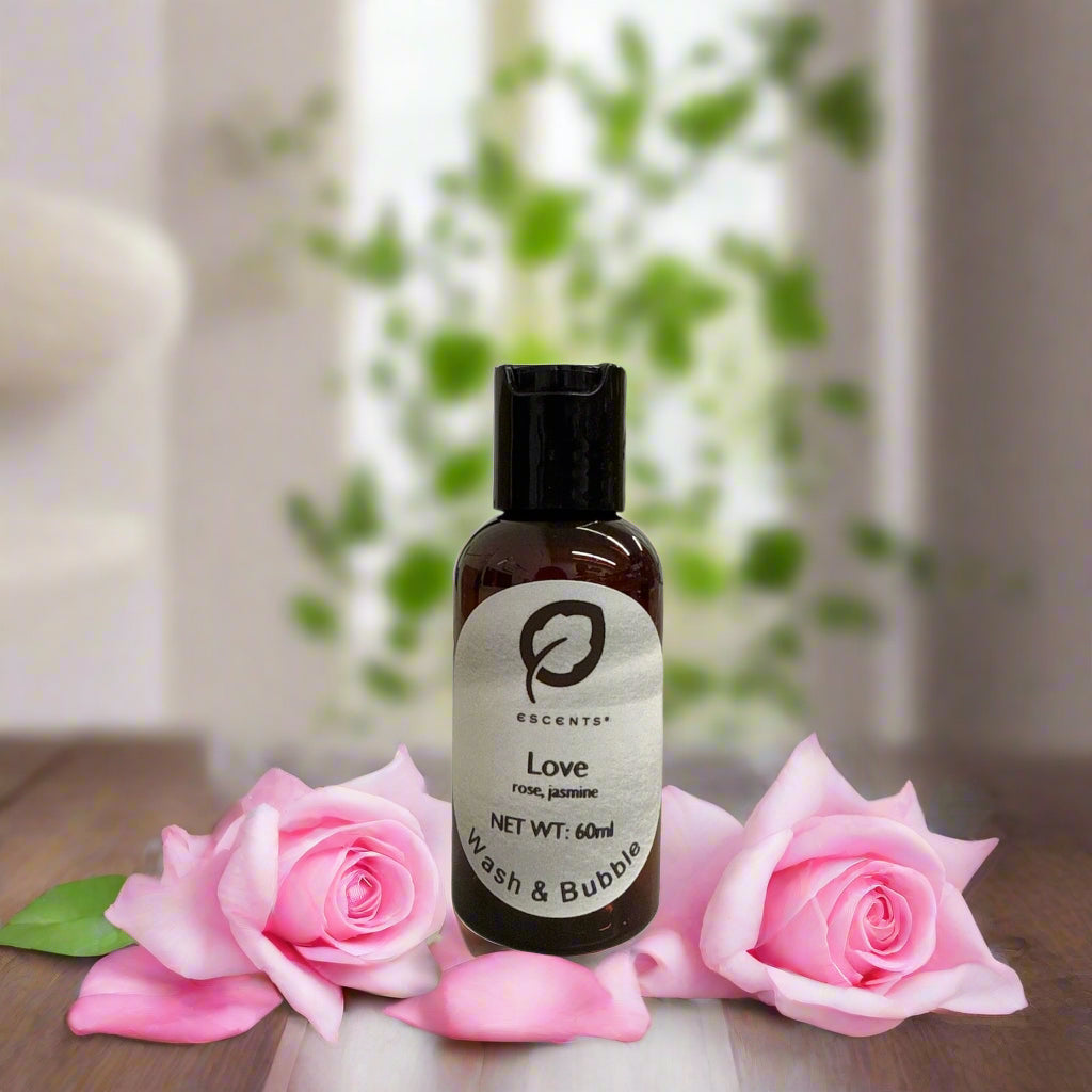 Available in All Fragrances 60ml Wash & Bubble! - Escents Aromatherapy