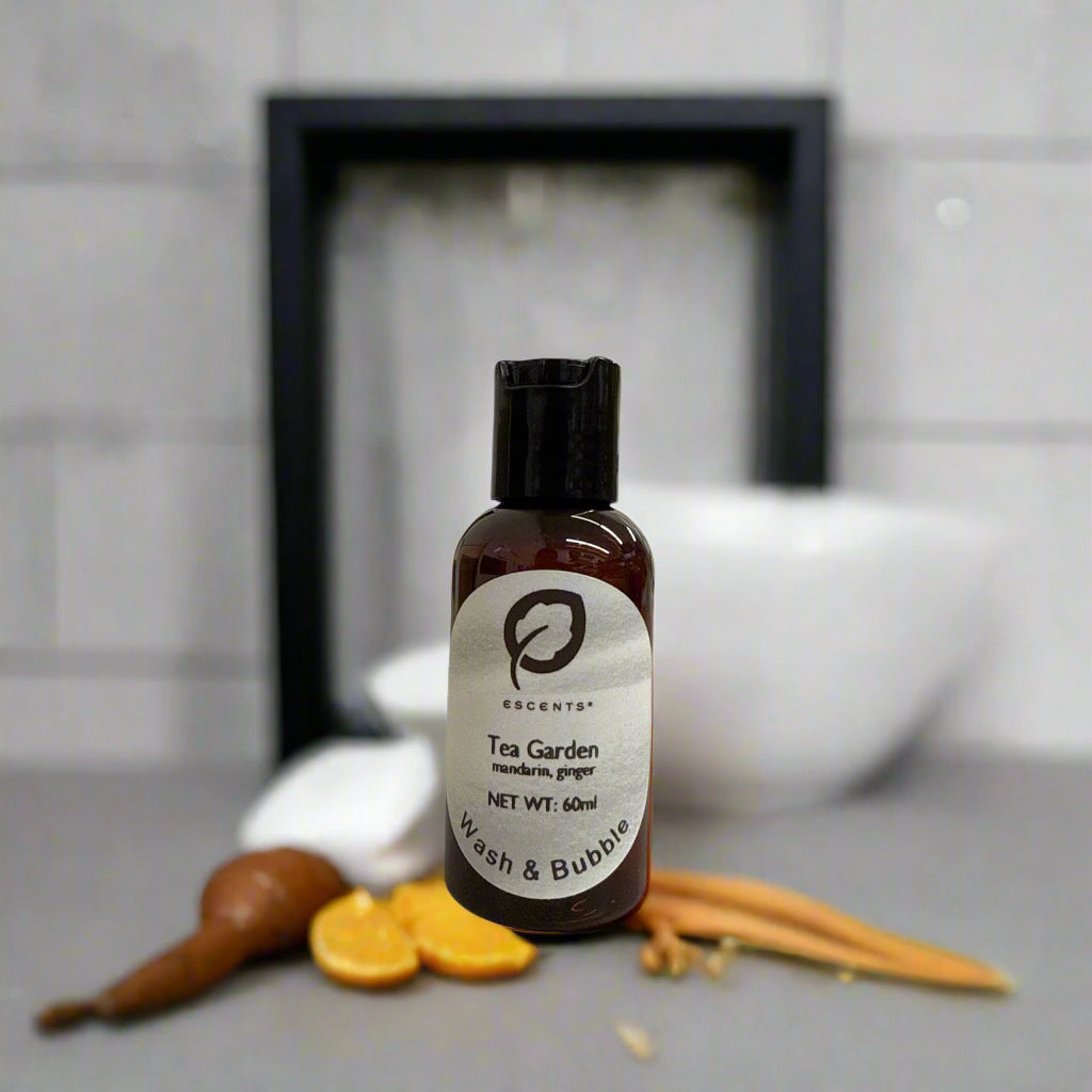 Available in All Fragrances 60ml Wash & Bubble! - Escents Aromatherapy