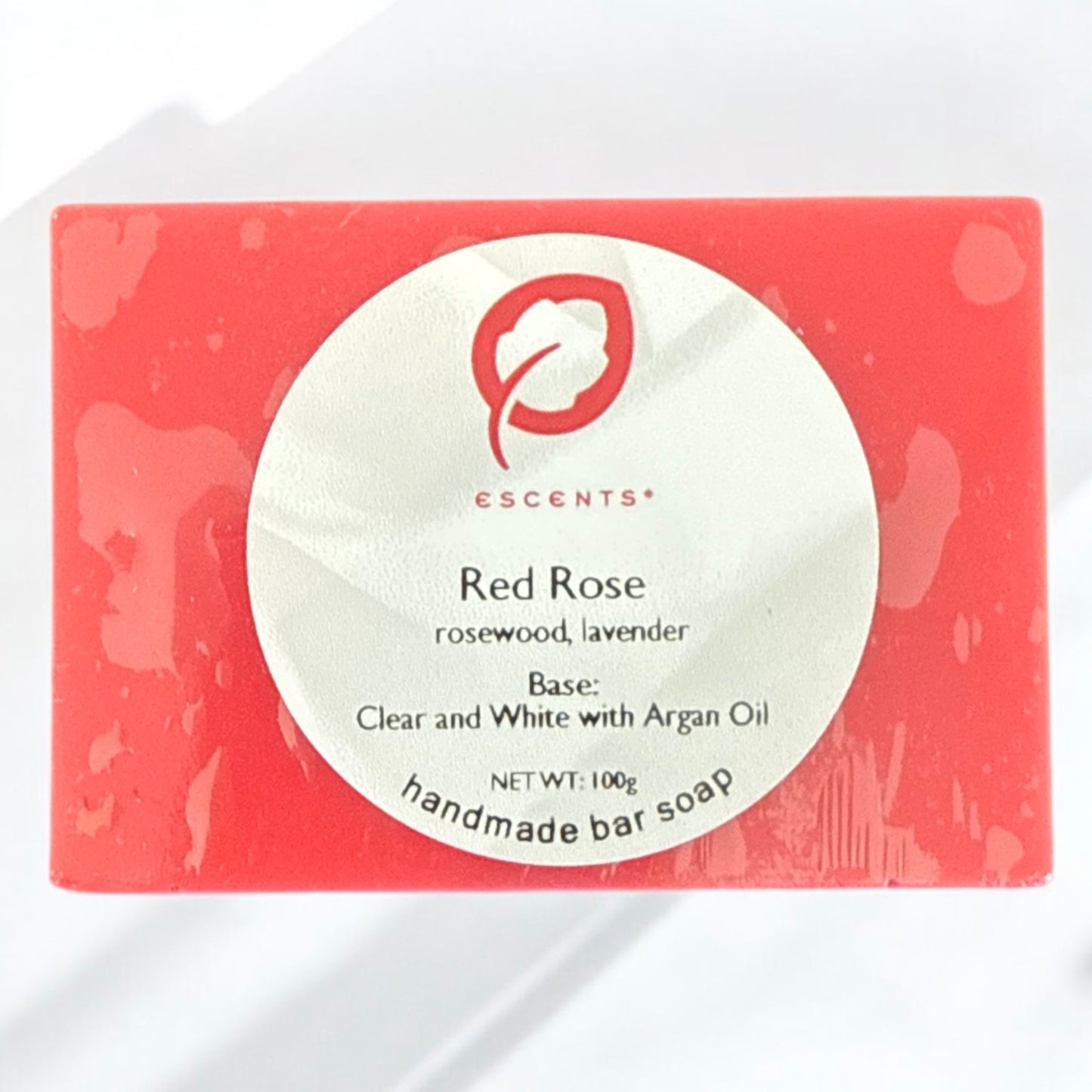 Soap - Red Rose - Escents Aromatherapy