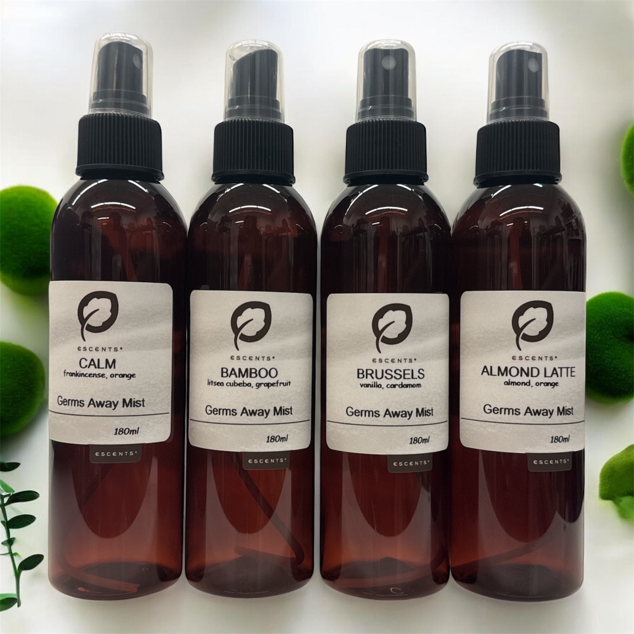 Germs Away Mist 180ml Available in all Fragrances ! - Escents Aromatherapy