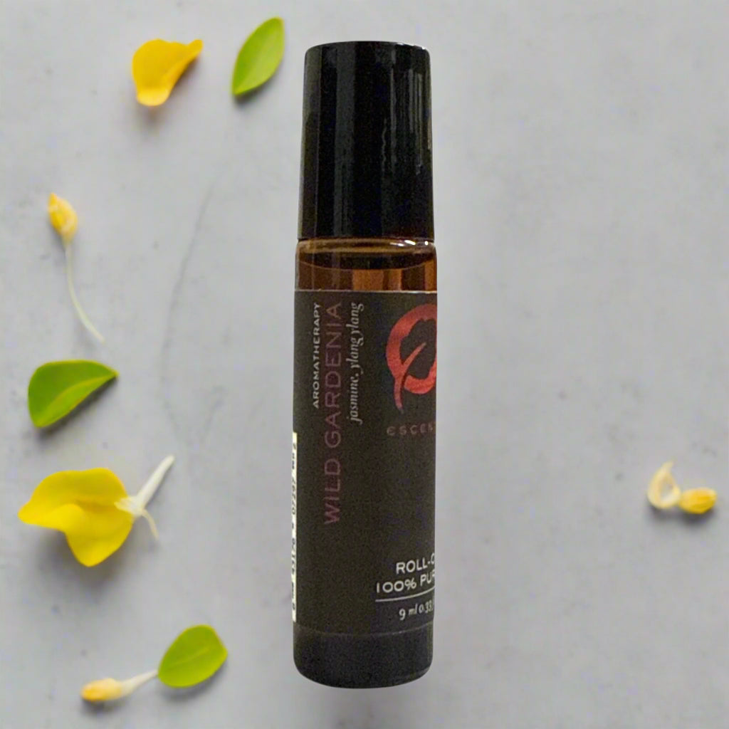 Roll-On Wild Gardenia 9ml - Escents Aromatherapy