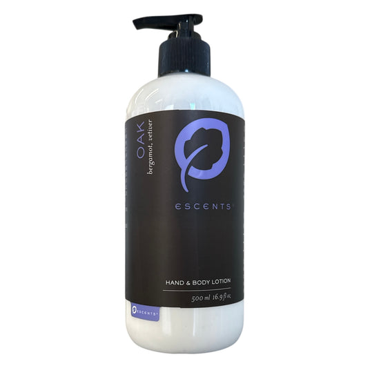 Hand & Body Lotion Oak - Escents Aromatherapy