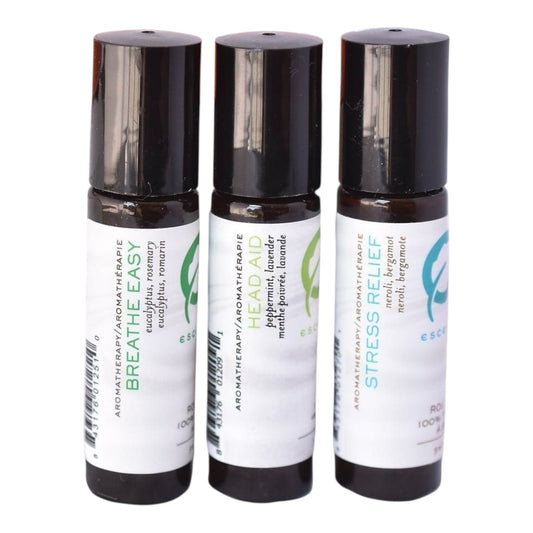 Natural Wellness Roll-On Trio - Escents Aromatherapy
