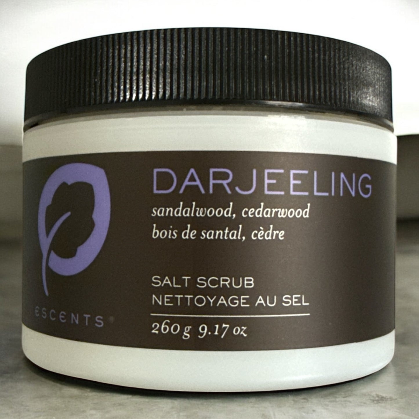 Salt Scrub Darjeeling 260g - Escents Aromatherapy