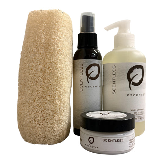 Scentless Bath & Body Set - Escents Aromatherapy