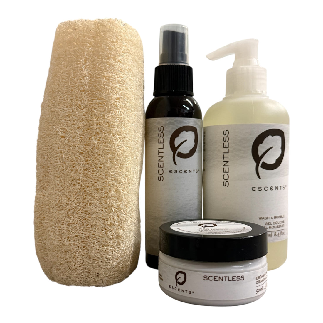 Set de baño y cuerpo sin aroma