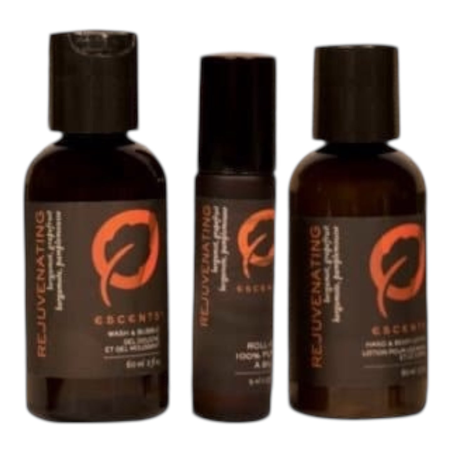 Wash & Bubble, Lotion and Roll On Mini Bundle - Escents Aromatherapy