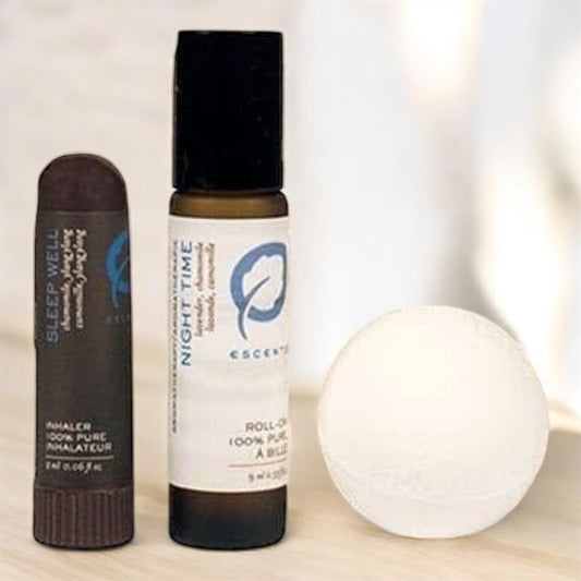 Night Time & Sleep 3pc Bundle - Escents Aromatherapy