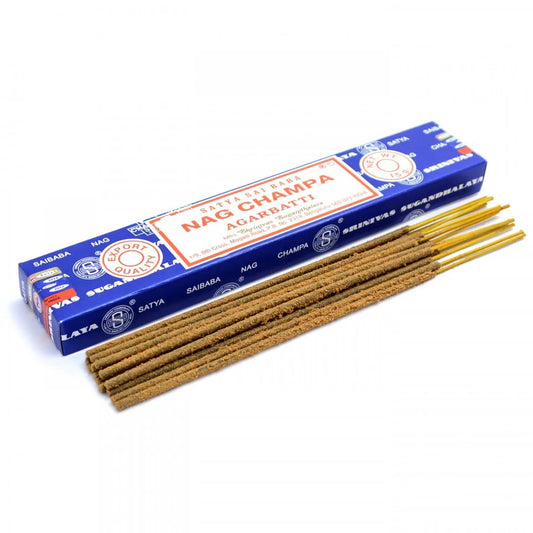 Nag Champa Agarbatti Incense Sticks Prepack Of 12 - Escents Aromatherapy