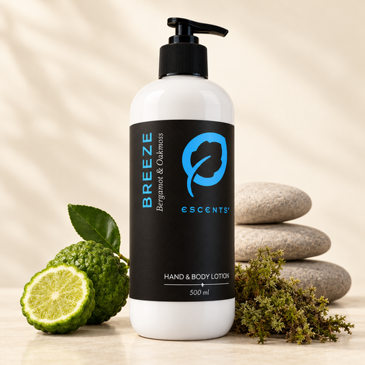 Breeze 500 ml lotion in an opaque bottle