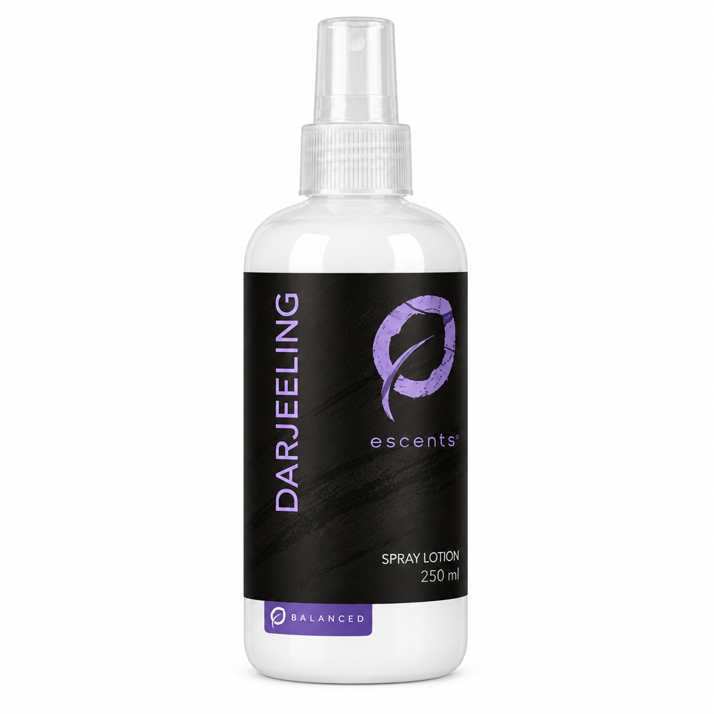 Darjeeling purple spray-lotion bottle concept