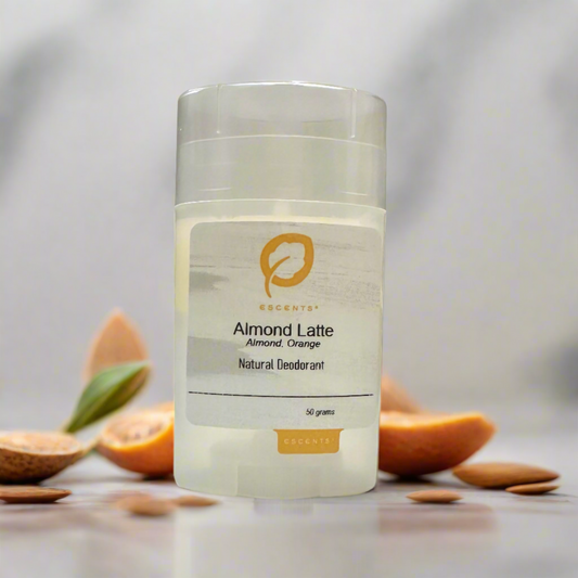 Stick Deodorant - Almond Latte - Escents Aromatherapy