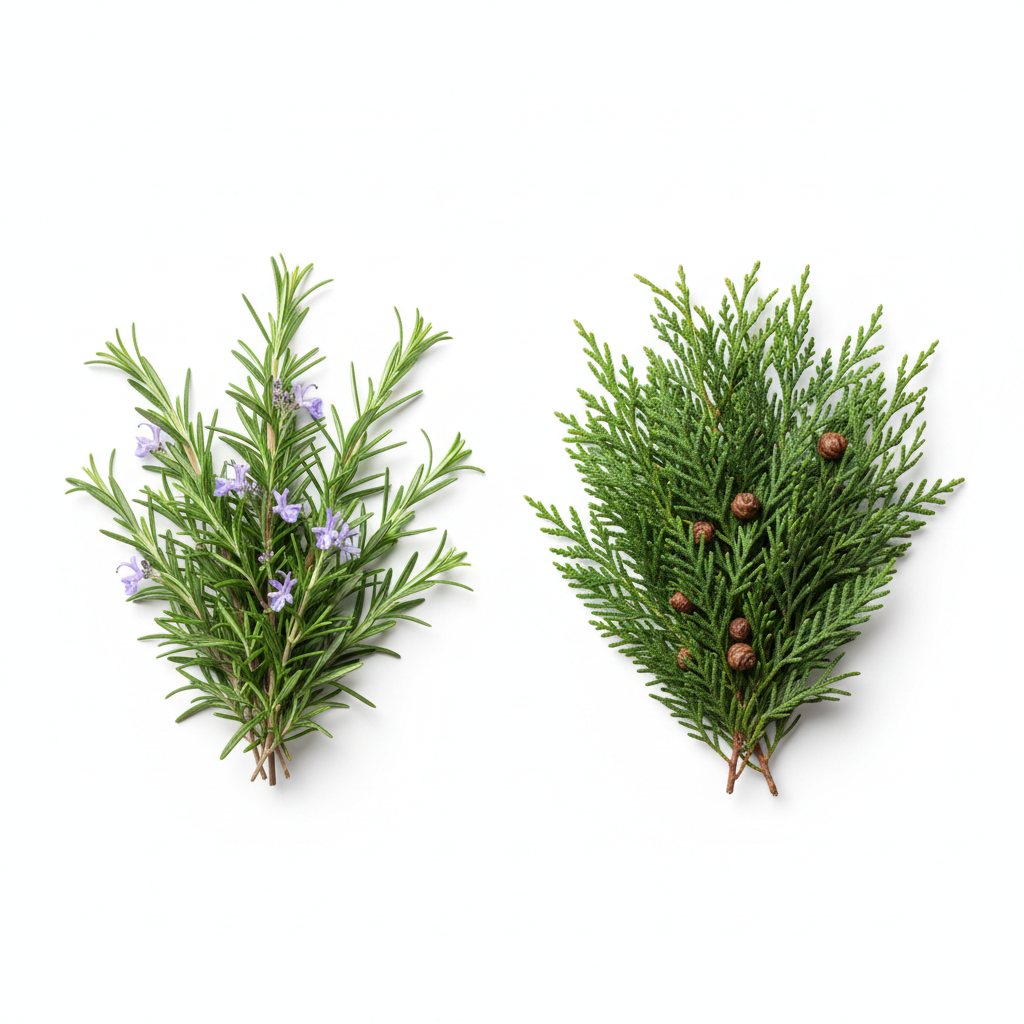 Rosemary & Cypress Essential Oils — Revival Conditioner | Escents Aromatherapy