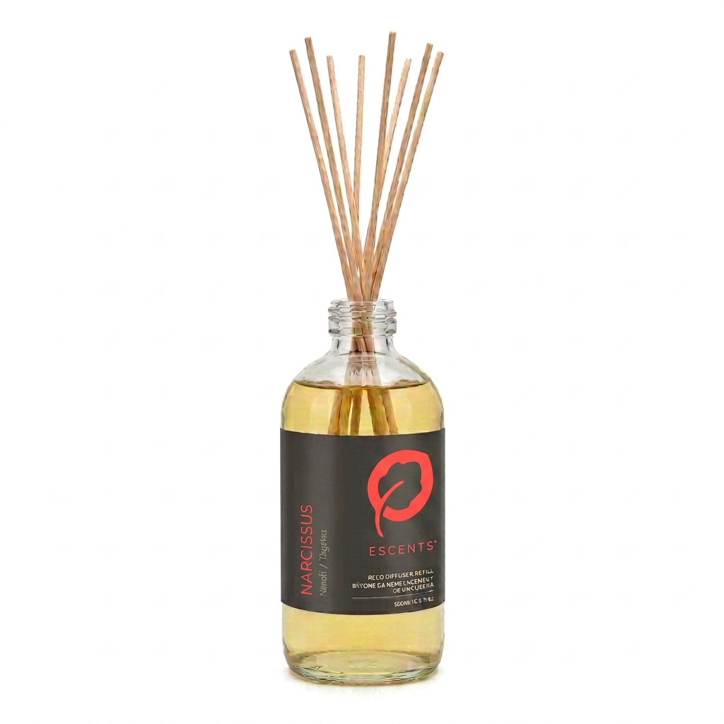 Reed Diffuser Narcissus 500 ml Refill — Neroli & Tagetes | Escents Aromatherapy