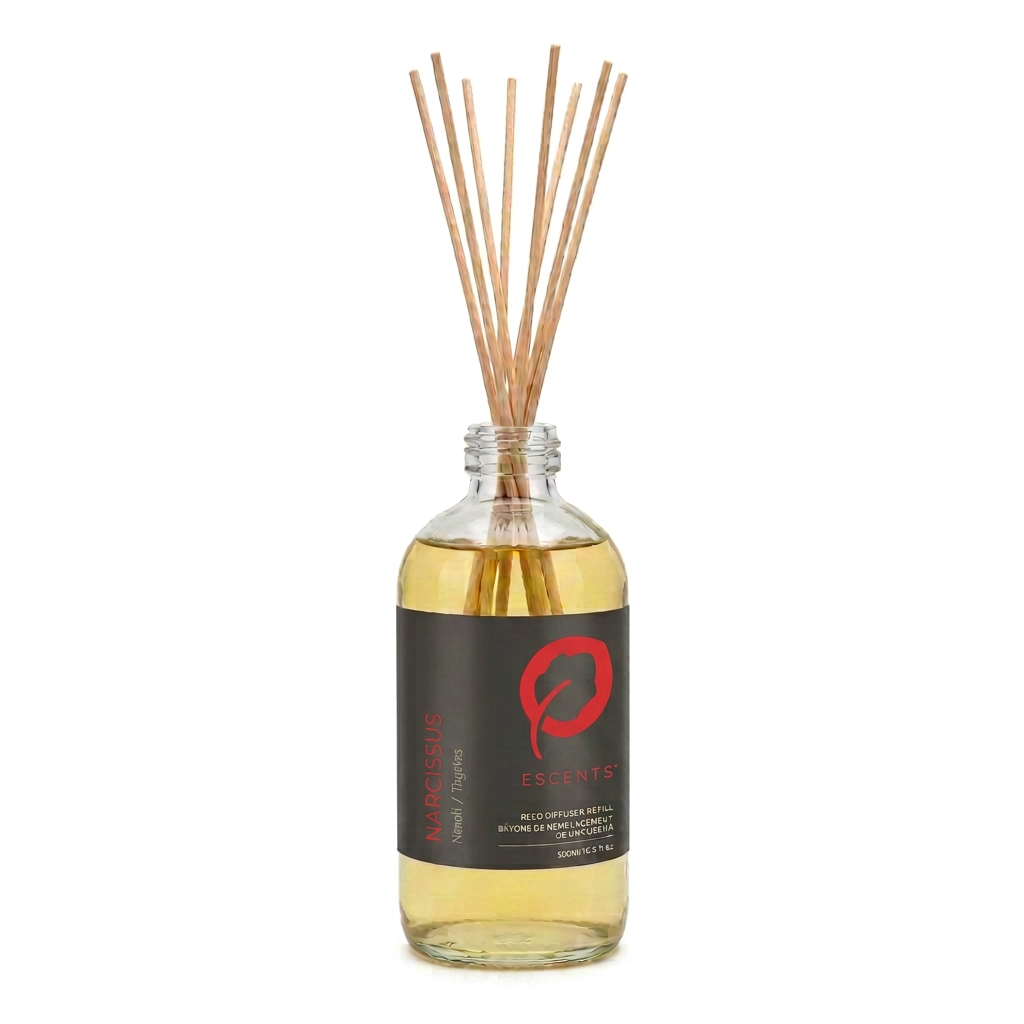 Reed Diffuser Narcissus 500 ml Refill — Neroli & Tagetes | Escents Aromatherapy