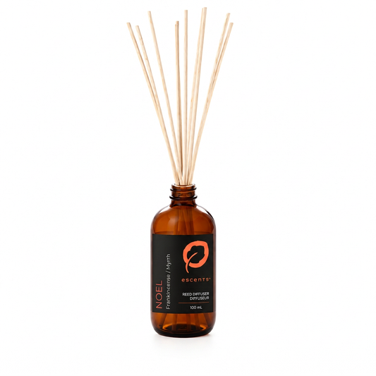 Reed Diffuser Noel 100 ml — Frankincense & Myrrh | Escents Aromatherapy