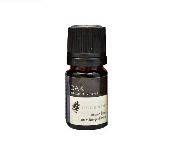 Oak Vintage Label 5ml (previously called Kyoto) - Escents Aromatherapy