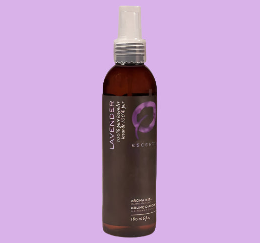 Aroma Mist Lavender 180ml - Premium Aroma at Home, Room & Body Mist from Escents Aromatherapy -  !   