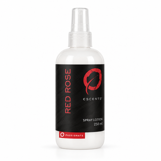 Red Rose spray-lotion bottle concept