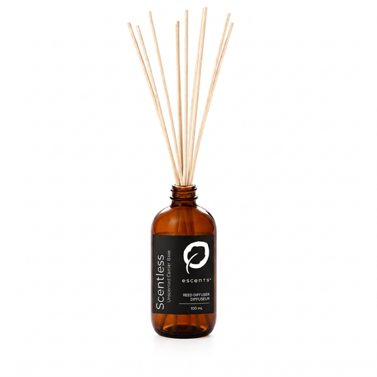 Reed Diffuser Scentless 100 ml — Unscented Carrier Base | Escents Aromatherapy
