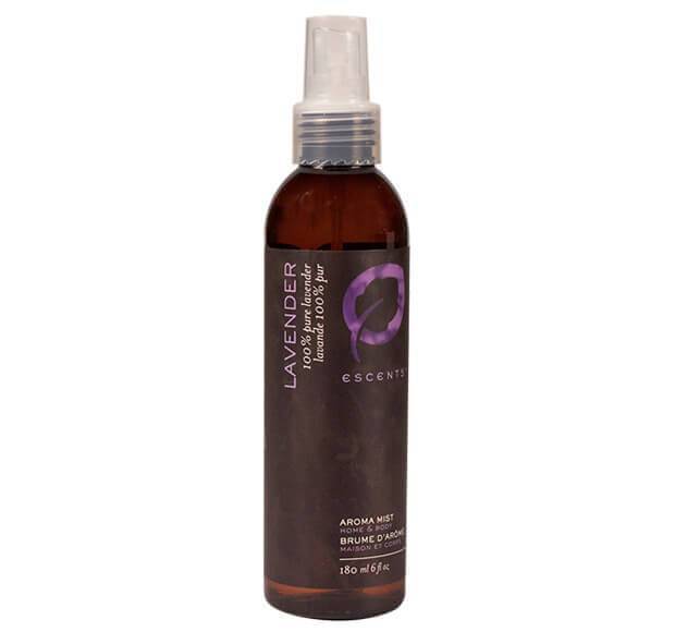 Aroma Mist Lavender 180ml - Premium Aroma at Home, Room & Body Mist from Escents Aromatherapy -  !   