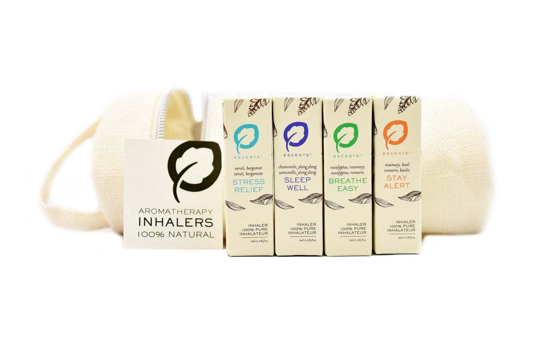 Aromatherapy Inhaler Set - Premium Kit from Escents Aromatherapy -  !