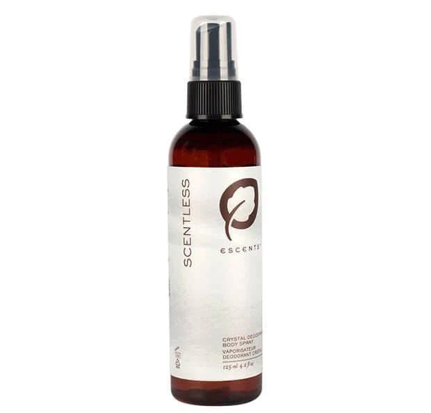 Deodorant Spray Scentless 125 ml. / 4.2 fl. oz. - Premium Scentless, Bath & Body, body care, DEODORANT from Escents Aromatherapy Canada -  !   