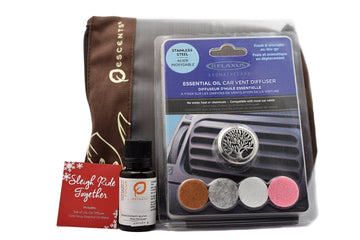 Focus Car Diffuser Gift Set - Premium Kit from Escents Aromatherapy Canada -  !